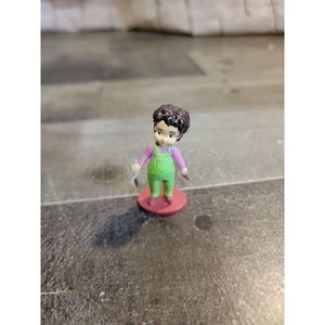 Disney baby girl green overalls pink shirt toy doll figure